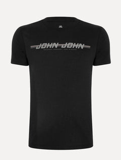 Camiseta John John Masculina Slim Fit Route Preta