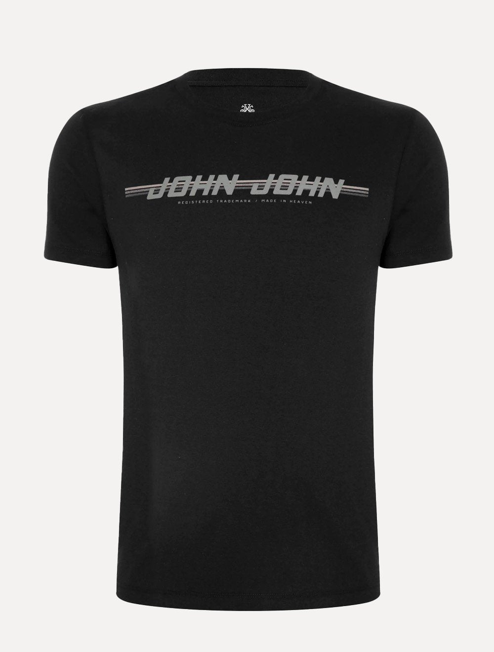 Camiseta John John Masculina Slim Fit Route Preta
