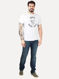 Camiseta Guess Masculina World Tour 2021 Branca