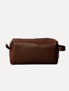 Necessaire Calvin Klein Jeans Lisa Couro Marrom