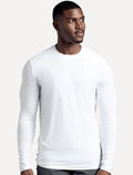 Camiseta Calvin Klein Swimwear Masculina Manga Longa UV Branca