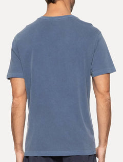 Camiseta Osklen Masculina Regular Stone Palm Sketches Azul Marinho