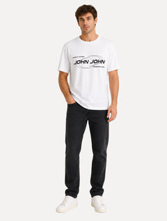 Camiseta John John Masculina Regular Fit Standout Branco