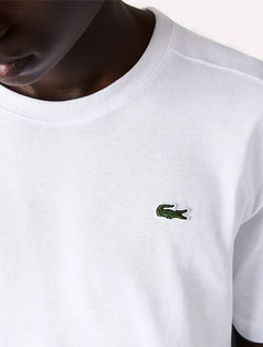 Camiseta Lacoste Masculina Sport Technique Logo Branca
