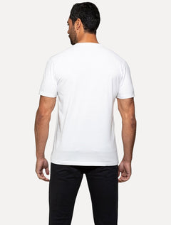 Camiseta Guess Masculina Dark Grey Icon Branca