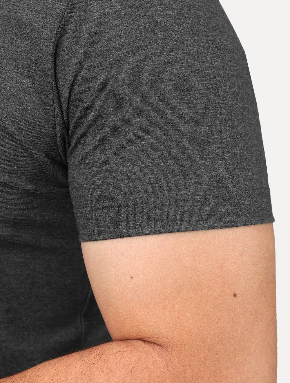 Camiseta Aramis Masculina Basic Lisa Surton Icon Cinza Mescla