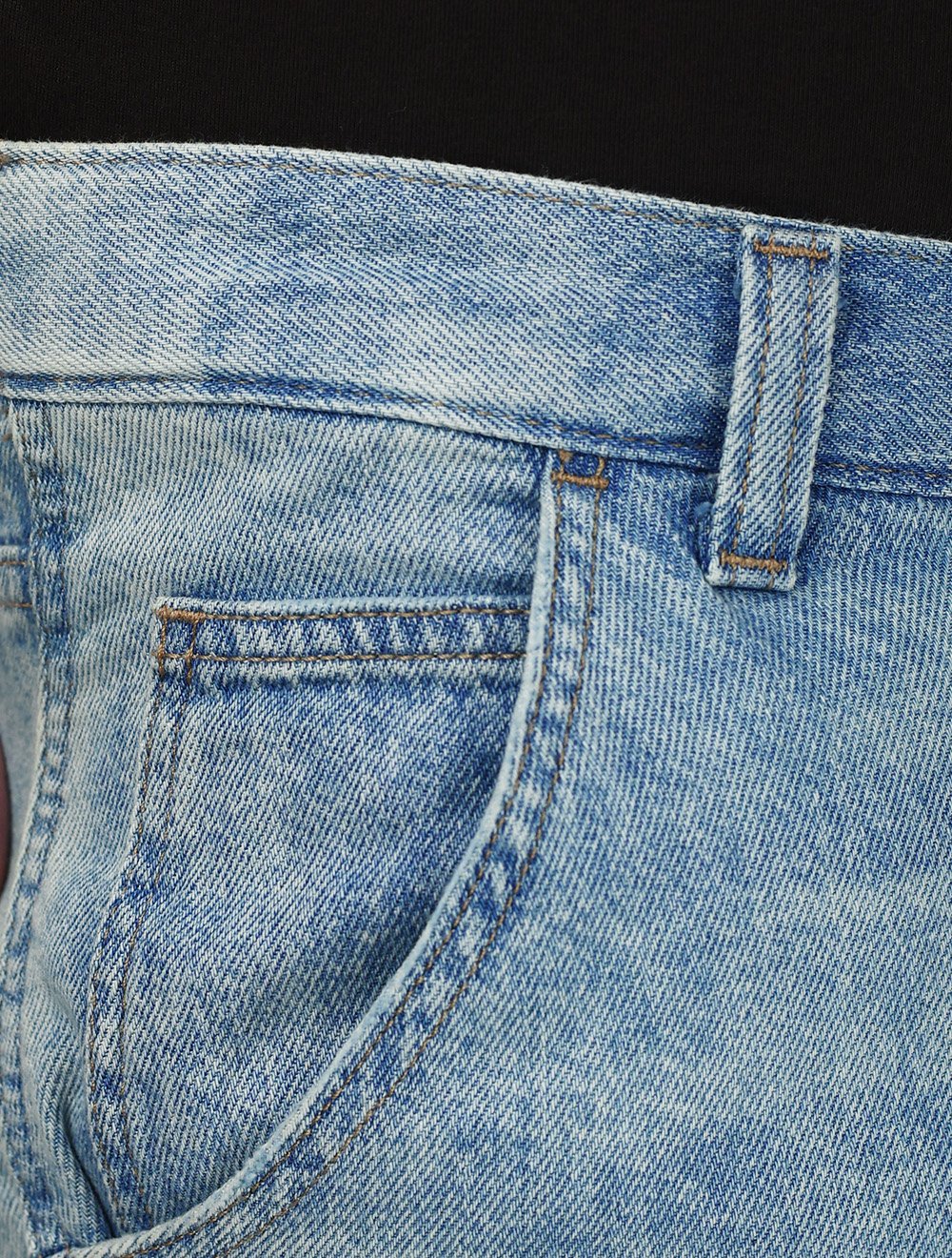 Calça Levis Jeans Feminina 501 Crop Lightweight Azul Claro