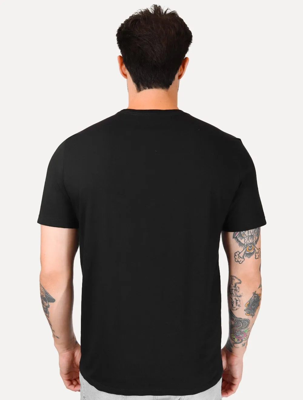 Camiseta Calvin Klein Jeans Masculina CK Embroidery Patch Preta