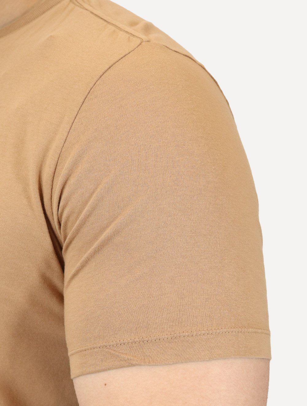Camiseta Von der Volke Masculina Origineel Velvet Dark Lion Cáqui