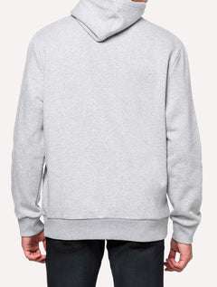 Moletom Calvin Klein Jeans Masculino Hoodie Issue Monograma Cinza Mescla