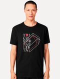 Camiseta Reserva Masculina SPFC 3D Shield Preta