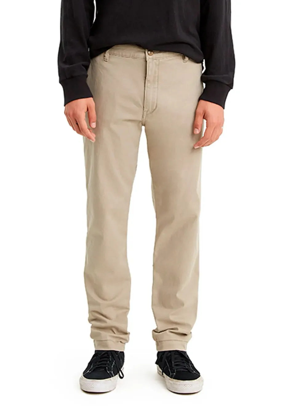 Calça Levis Masculina de Sarja XX Chino Standard Cáqui