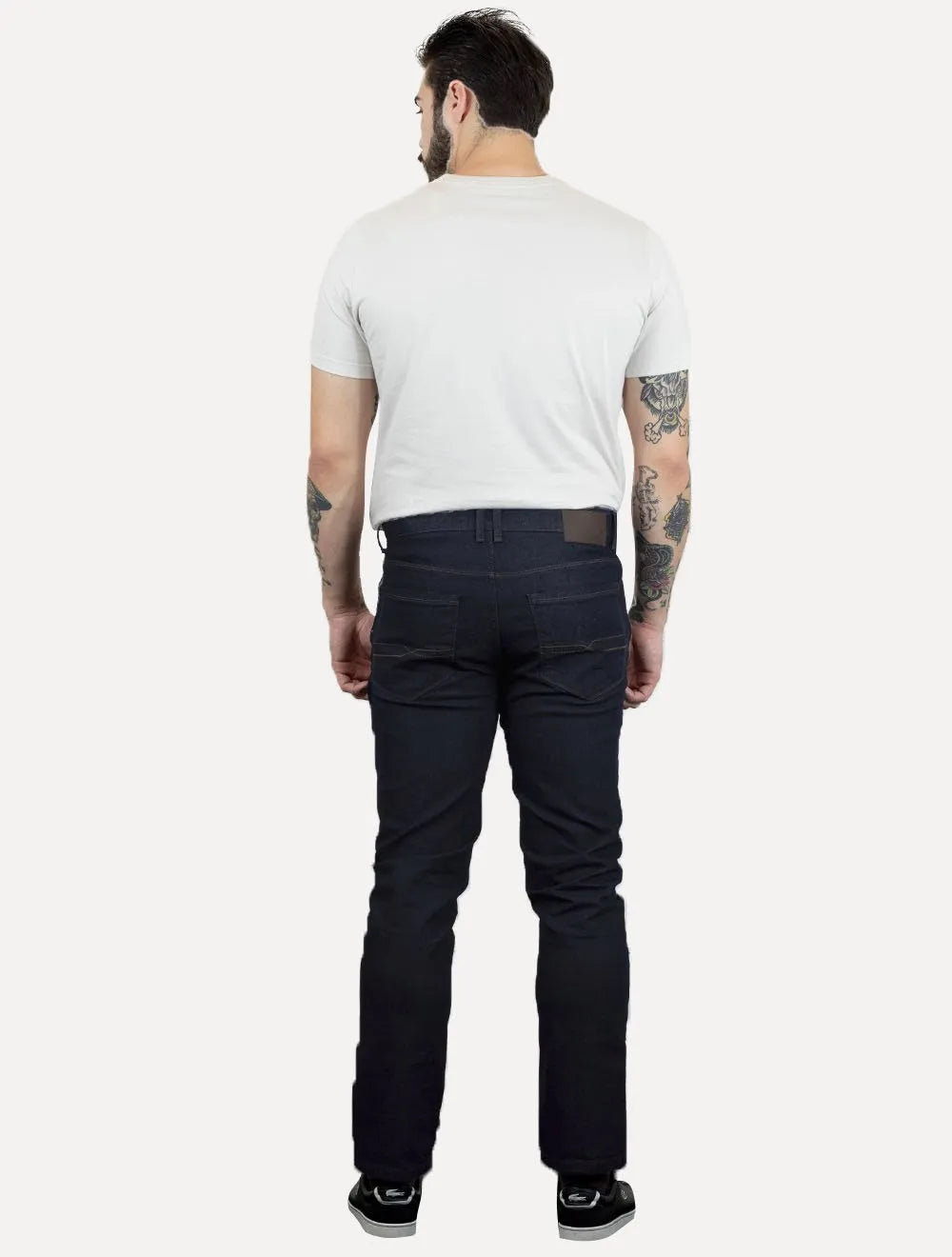 Calça Dudalina Jeans Masculina Concept Stretch Five Pockets Browm Icon Escura