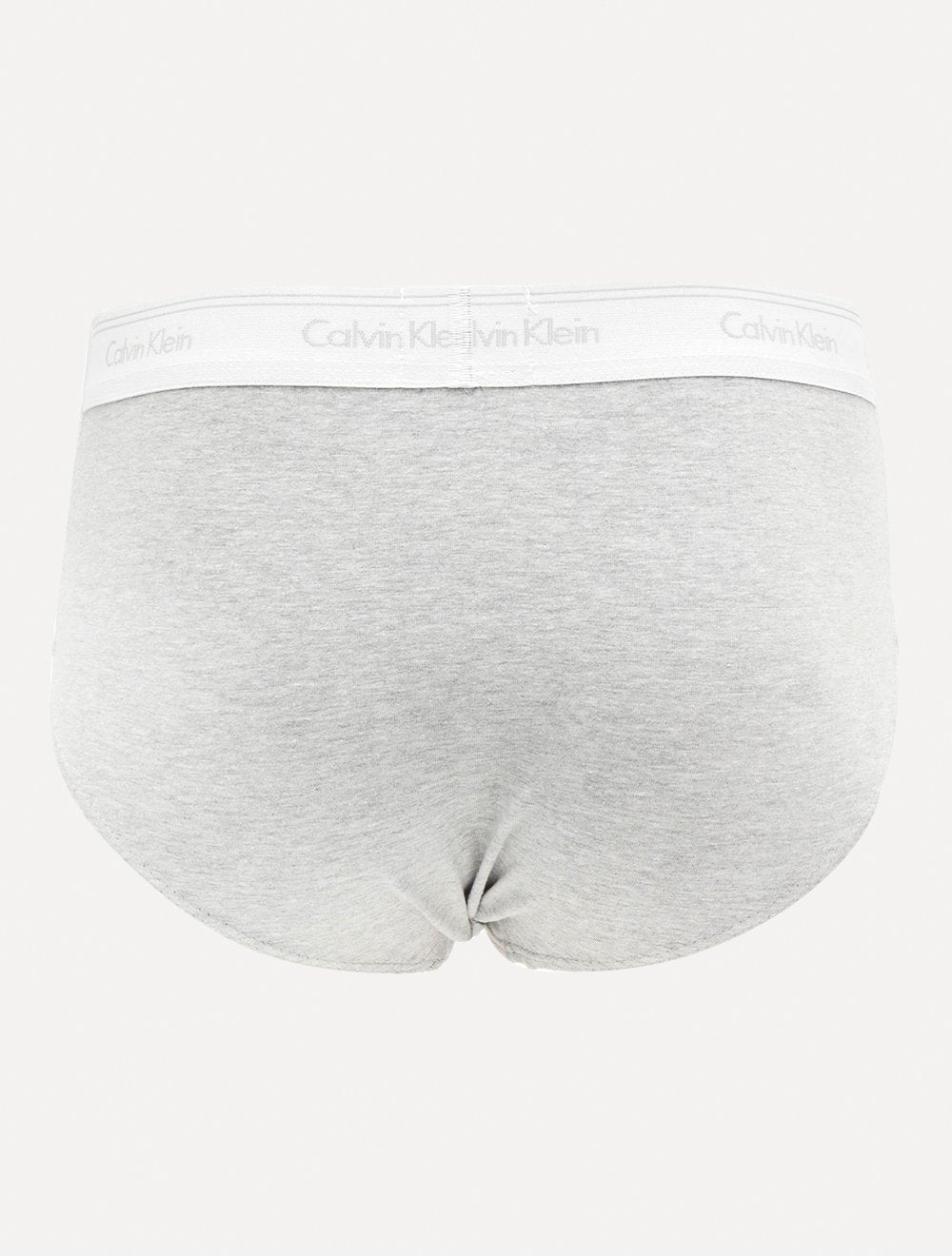 Cueca Calvin Klein Brief Cotton Stretch Classic C11.01 CZ05 Cinza Pack 2UN