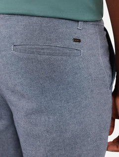Bermuda Aramis Masculina Chino Cotton Azul Marinho Mescla