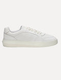 Tênis Calvin Klein Masculino Couro Chunky Unicolor Off-White