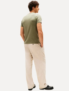 Camiseta Tommy Hilfiger Masculina Essential Cotton Verde Sálvia
