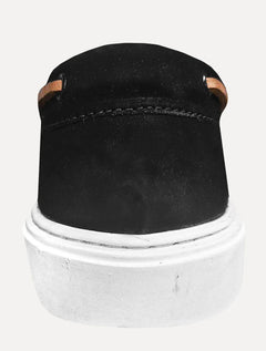 Docksider Nautica Masculino Suede NoBuck Preto