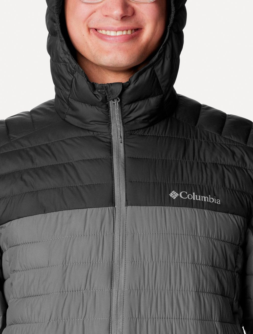 Jaqueta Columbia Masculina Silver Falls Hooded Grafite