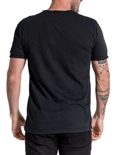 Camiseta Von der Volke Masculina Origineel Nederlandse Preta