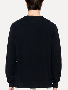 Suéter Tommy Hilfiger Masculino Essential C-Neck Structured Azul Marinho