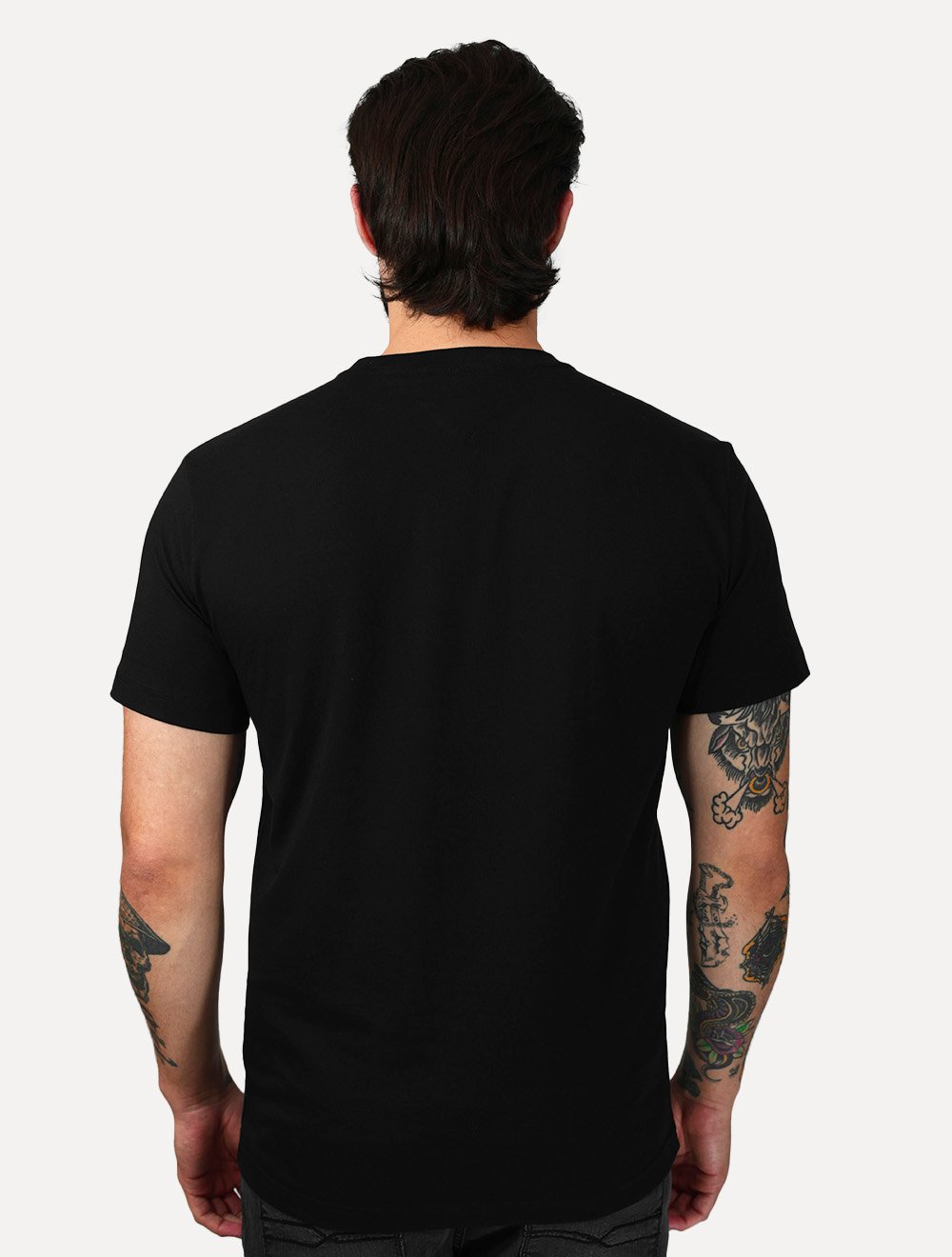 Camiseta Tommy Hilfiger Masculina Brand Love Big Graphic Preta
