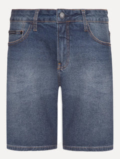 Bermuda Calvin Klein Jeans Masculina Carnaby 9'5 Pockets Azul Marinho