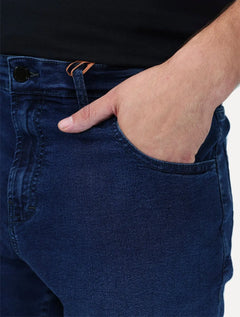 Bermuda John John Jeans Masculina Regular Chelsea Azul Escuro