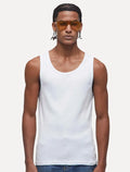 Regata Osklen Masculina Slim Rib Branca