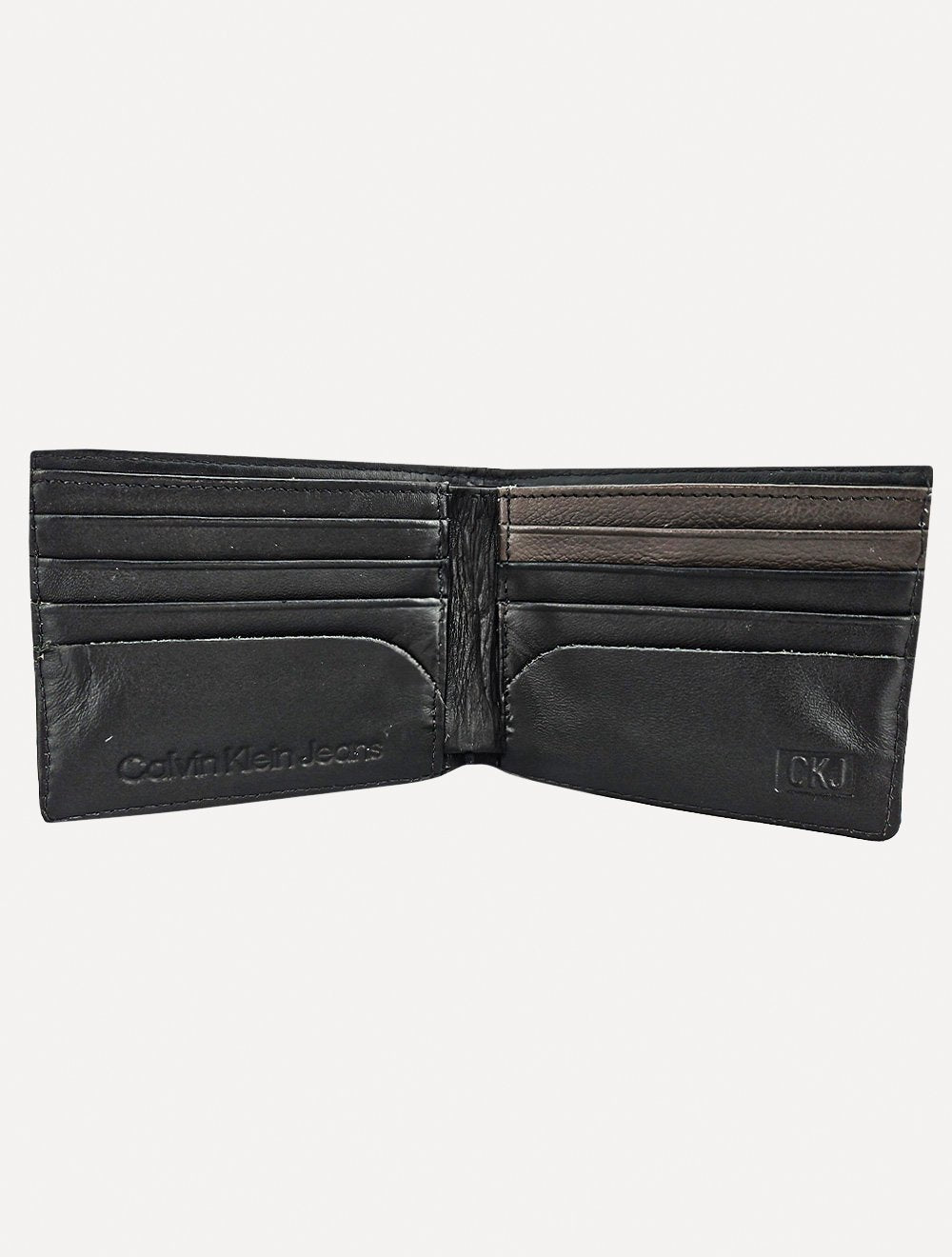 Carteira Calvin Klein Jeans Masculina CKJ Silk New York Preta