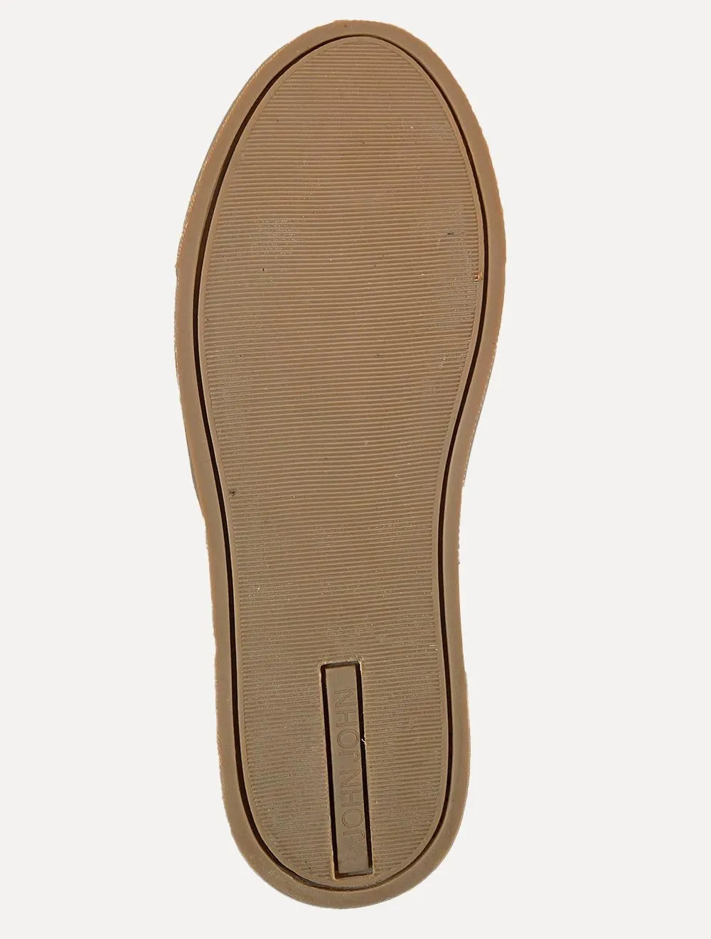 Tênis John John Masculino Lona Canvas Overlay Off-White