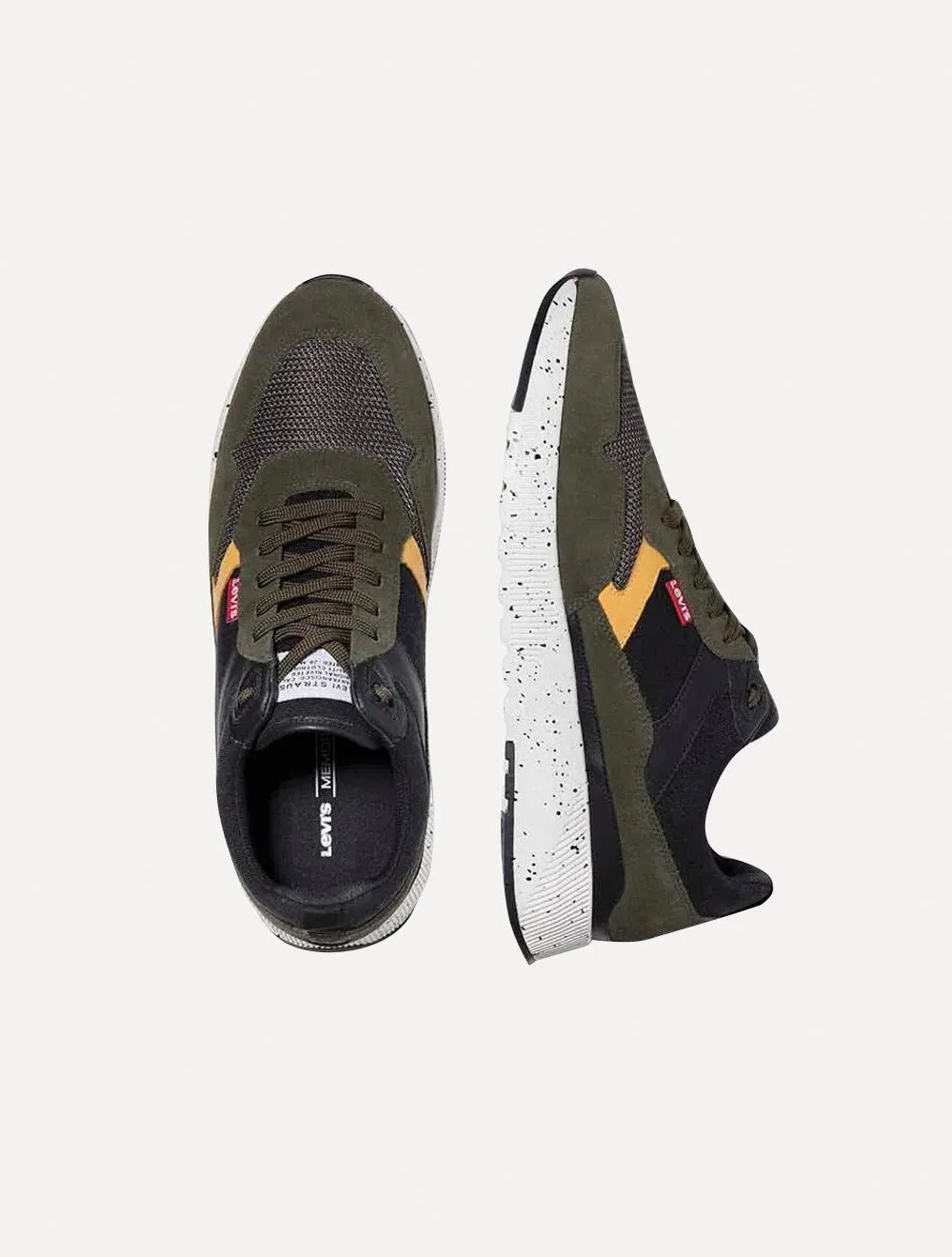 Tênis Levis Oats Refresh Multi Dark Army Verde Militar