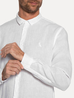 Camisa Reserva Masculina Flamê Leve Branca