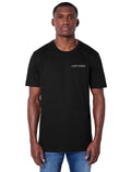 Camiseta John John Masculina Slim 3D Front Logo Preta