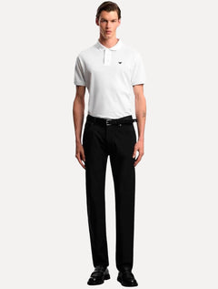 Calça Jeans Empório Armani Masculina J05 Regular Fit Preta