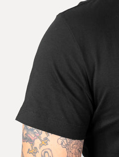 Camiseta Aramis Masculina Basic 3D Rubber Logo Preta