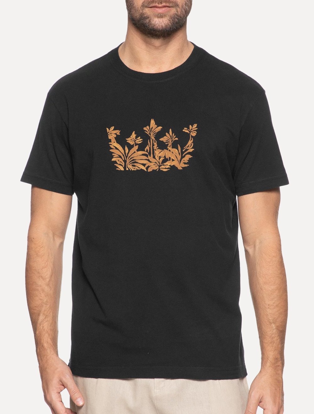 Camiseta Osklen Masculina Regular Vintage Lazuli Crown Preta