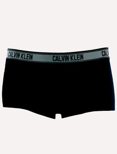 Cueca Calvin Klein Low Rise C11.09 BR00 Grey Branca e Preta Pack 2UN