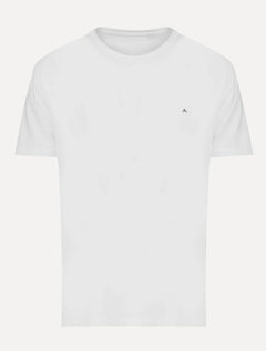 Camiseta Aramis Masculina Basic Lisa Dark Logo Branca