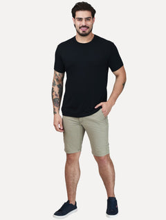 Bermuda Dixen Masculina Sarja Alfa Cáqui Claro