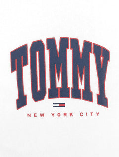 Camiseta Tommy Jeans Masculina Chest College Graphic Branca