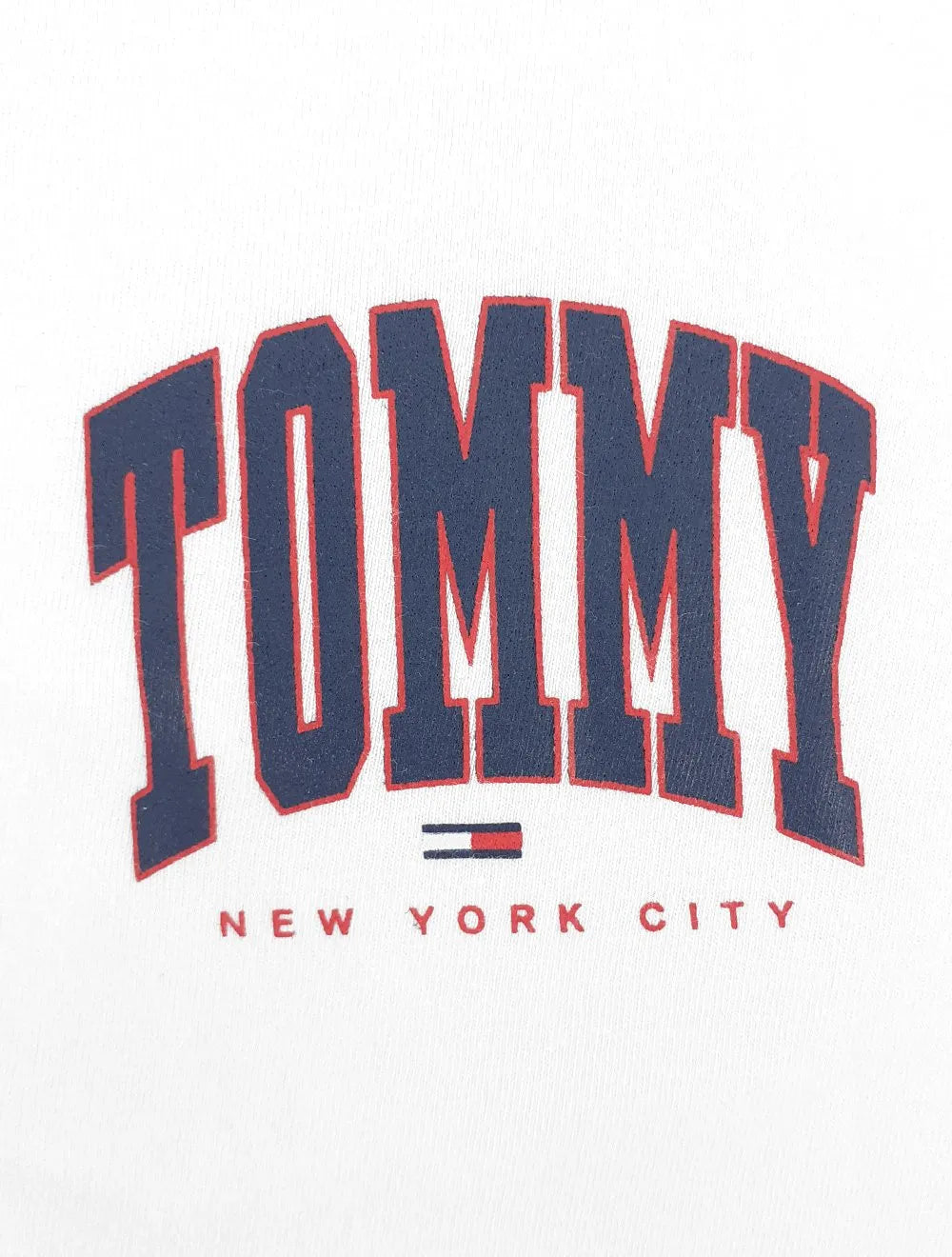 Camiseta Tommy Jeans Masculina Chest College Graphic Branca