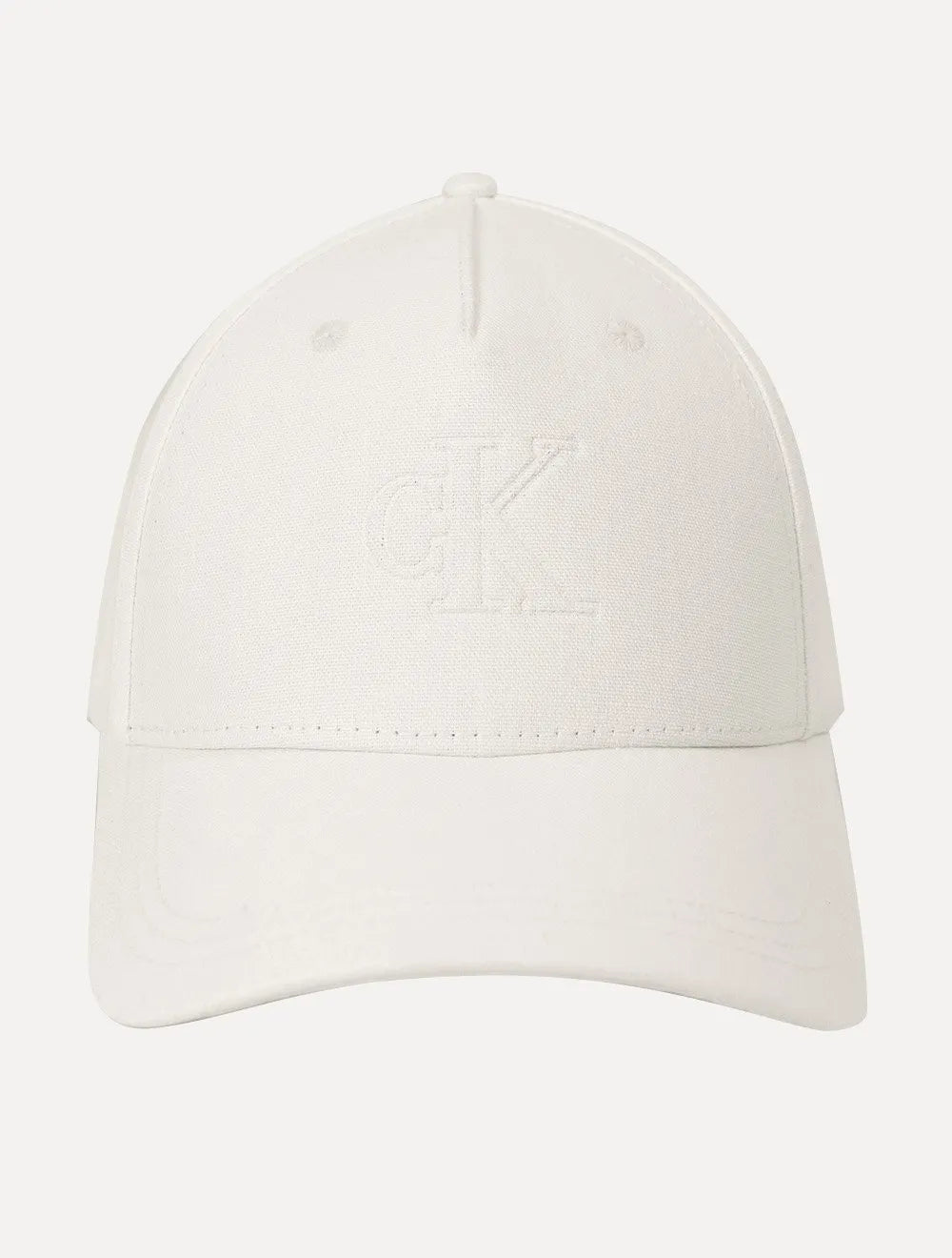 Boné Masculino 5 Gomos Embossed Calvin Klein Jeans Off White
