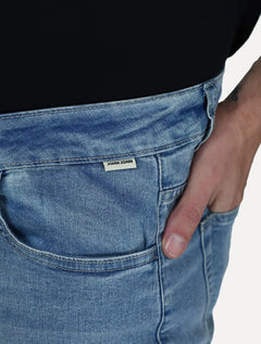 Calça John John Jeans Masculina Skinny Low US Azul Claro