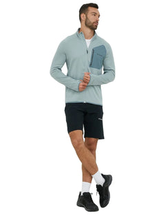 Jaqueta Columbia Masculina Triple Canyon Full Zip Verde Claro