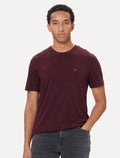 Camiseta Tommy Hilfiger Masculina Essential Cotton Bordô