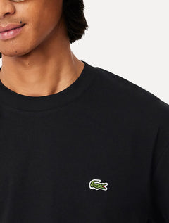 Camiseta Lacoste Masculina Classic Basic Cotton Preta