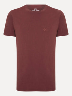 Camiseta John John Masculina Regular Fit Light Transfer Vinho