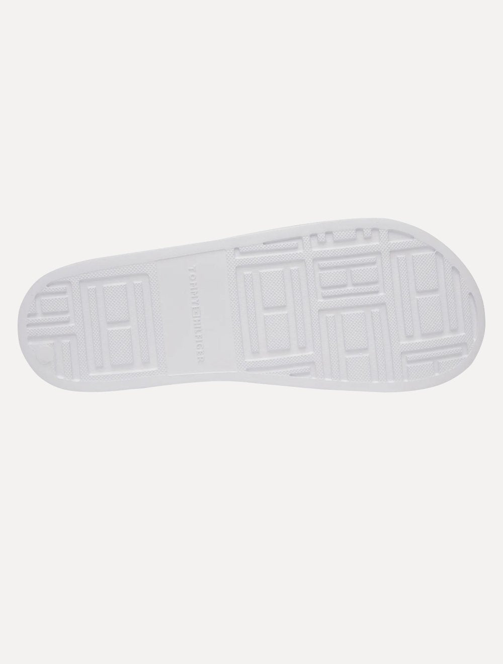 Chinelo Tommy Hilfiger Print Tumble Pool Slide Branco