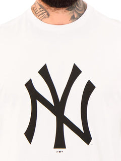 Camiseta New Era Masculina MLB New York Yankees Branca